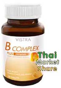 รูปภาพของ Vistra B-Complex Plus Minerals 30 เม็ด  